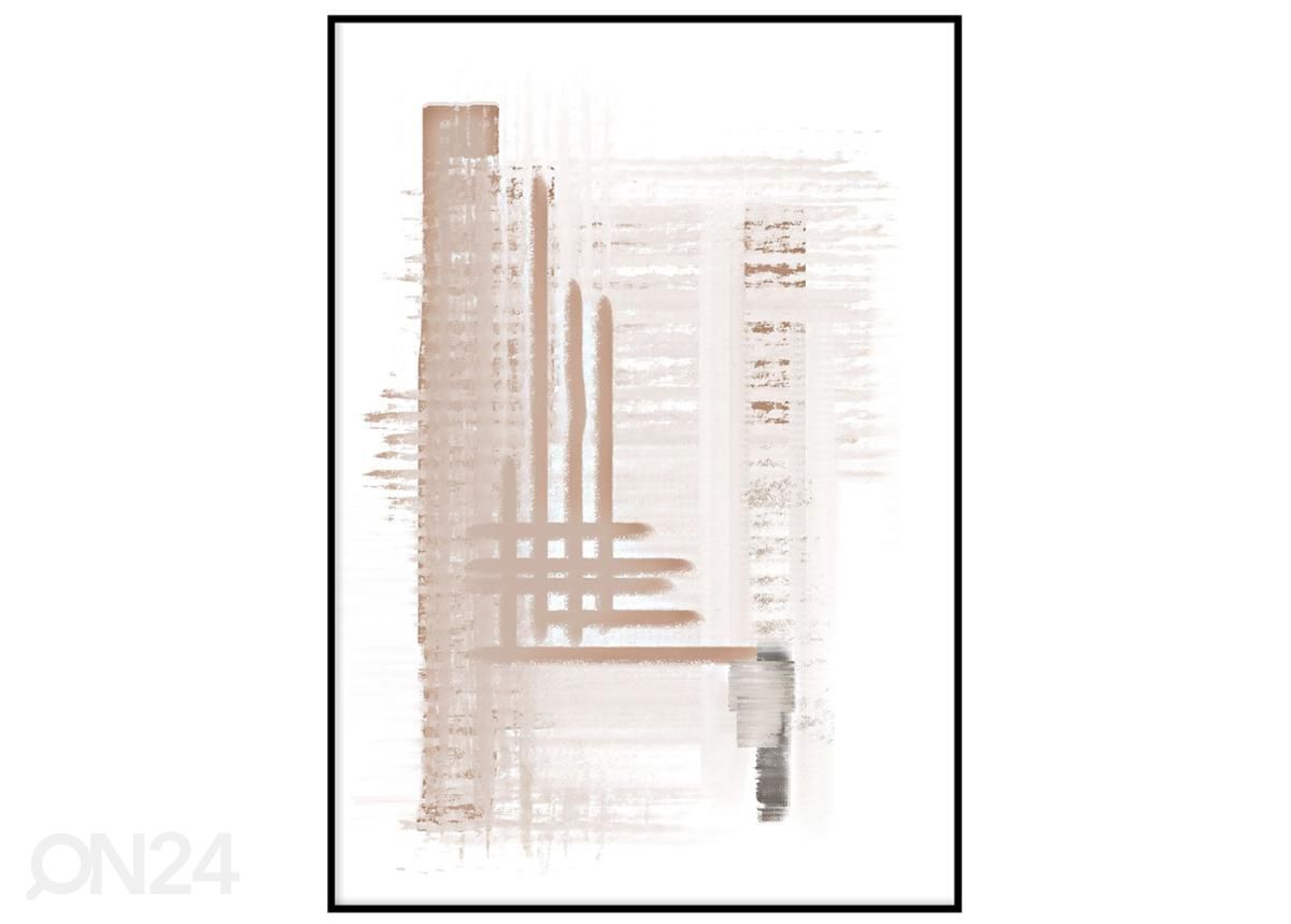 Seinäjuliste Modernit vesivärit I 21x30 cm kuvasuurennos