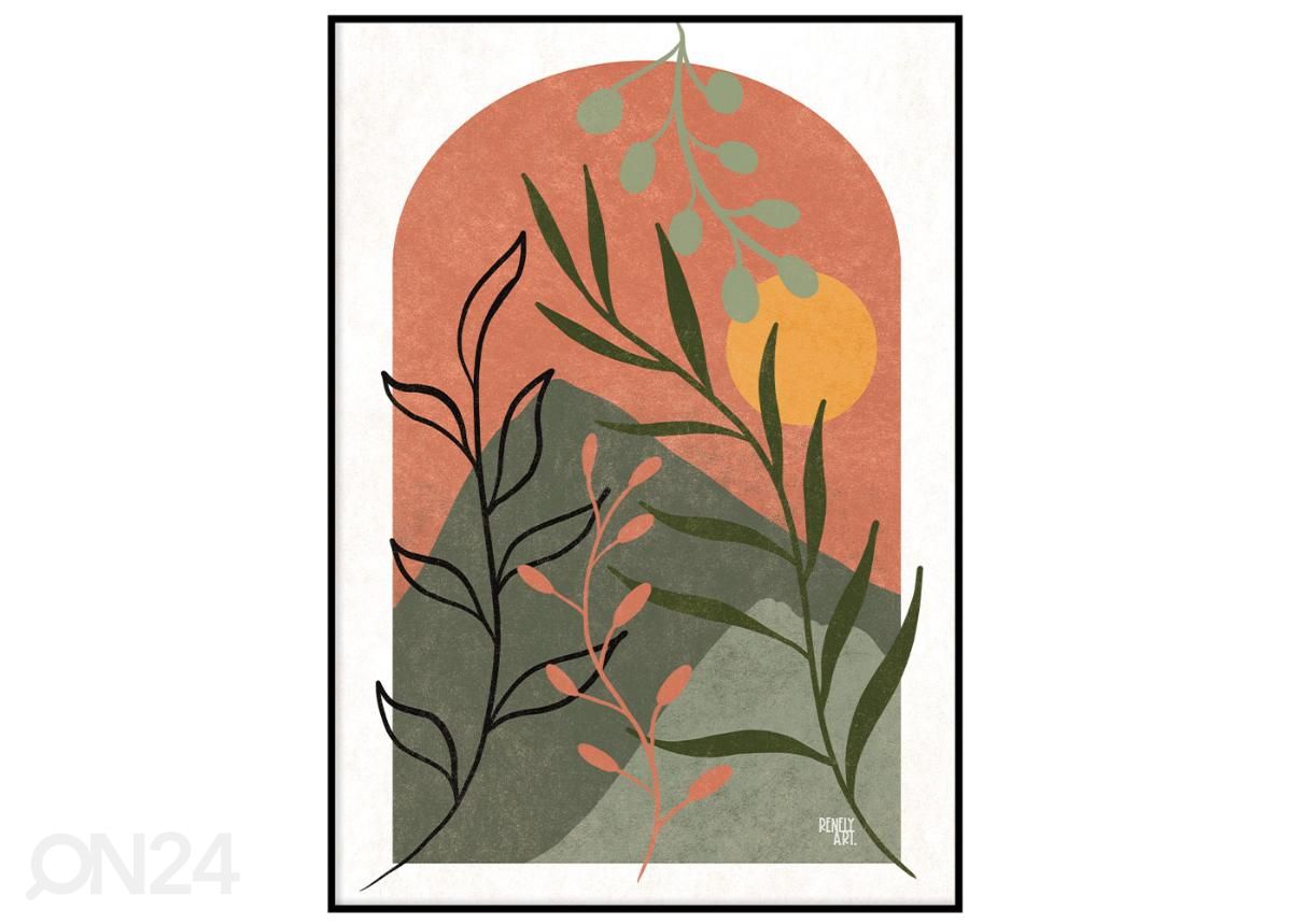 Seinäjuliste Nostalgia I 21x30 cm kuvasuurennos