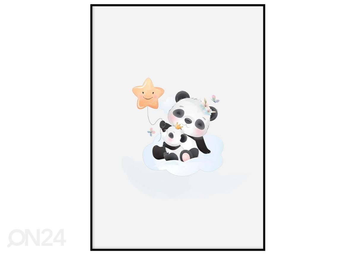 Seinäjuliste Pandat 50x70 cm kuvasuurennos