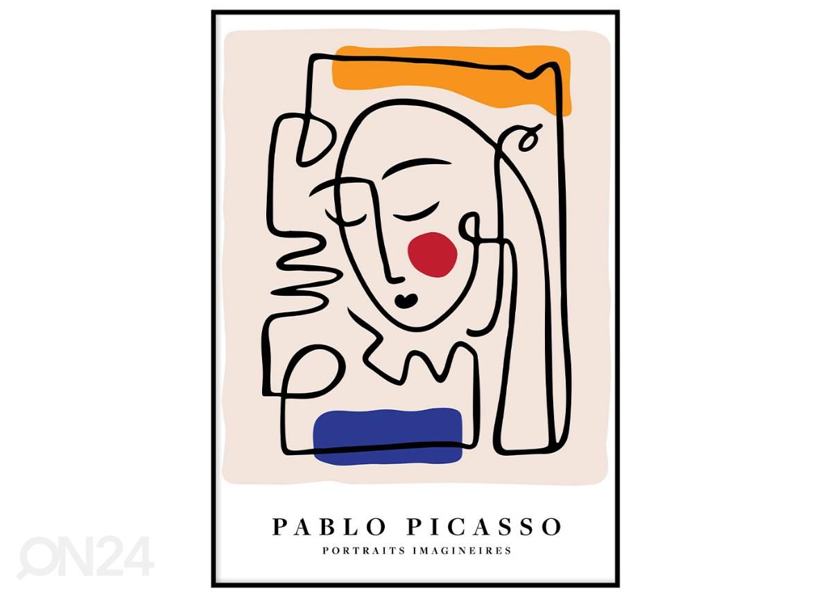 Seinäjuliste Picasso III 21x30 cm kuvasuurennos