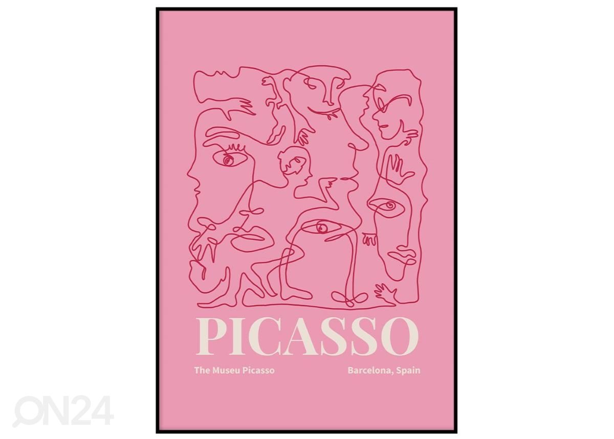 Seinäjuliste Picasso IV 21x30 cm kuvasuurennos