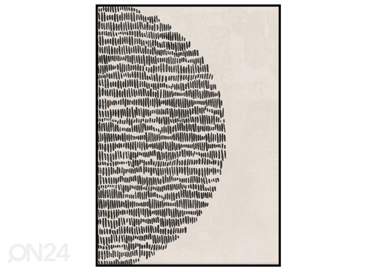 Seinäjuliste Puolikas aurinko 21x30 cm kuvasuurennos