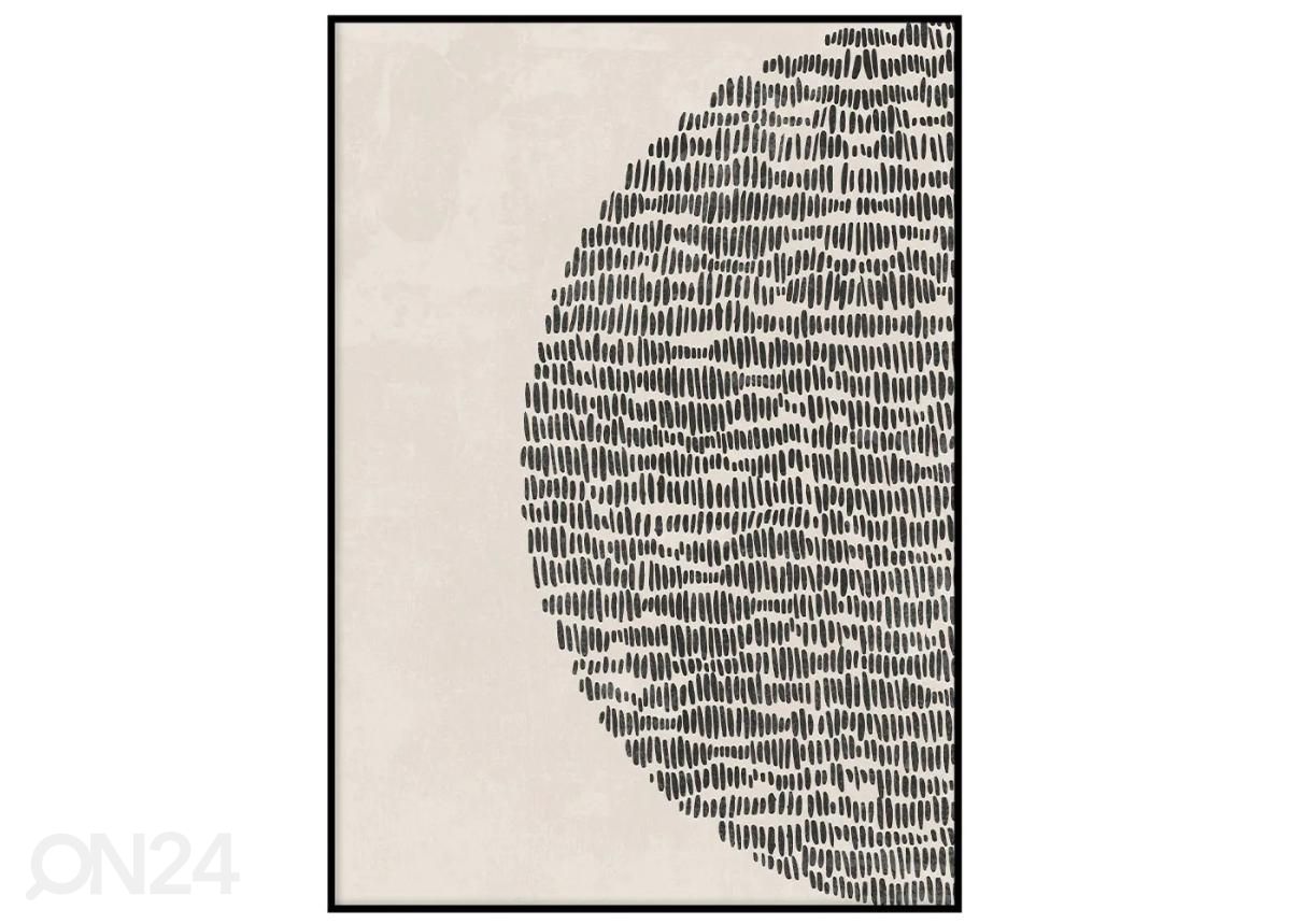Seinäjuliste Puolikas aurinko II 21x30 cm kuvasuurennos