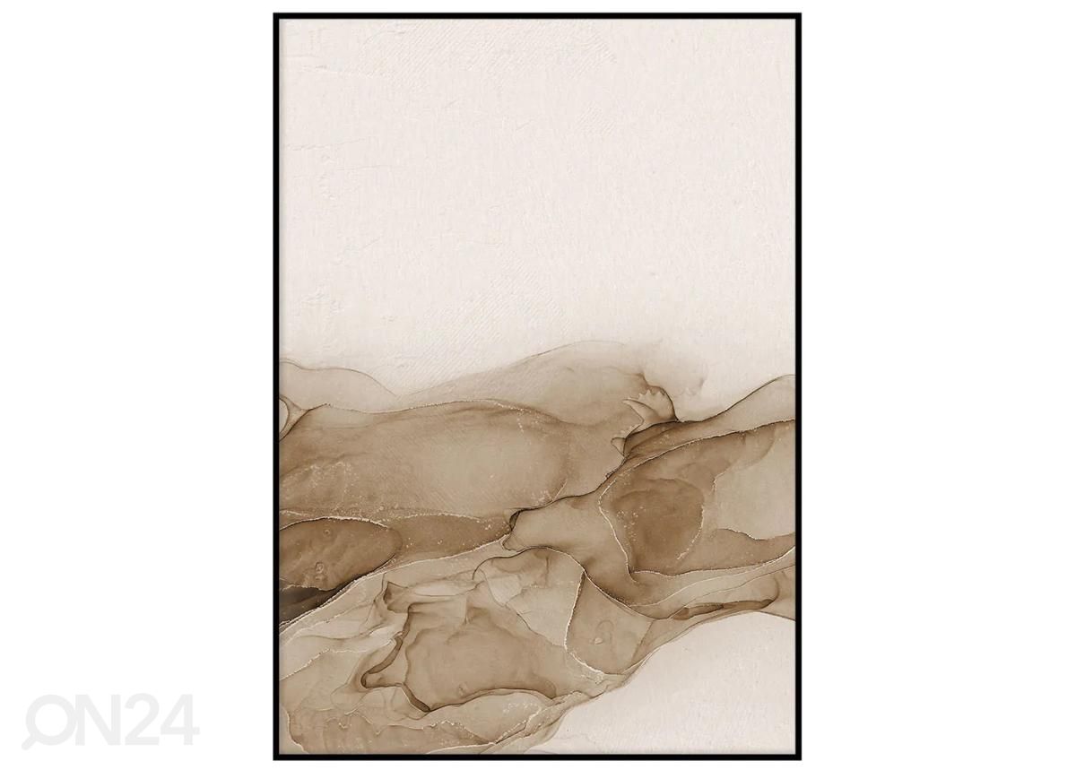 Seinäjuliste Siveltimen vedot III 21x30 cm kuvasuurennos