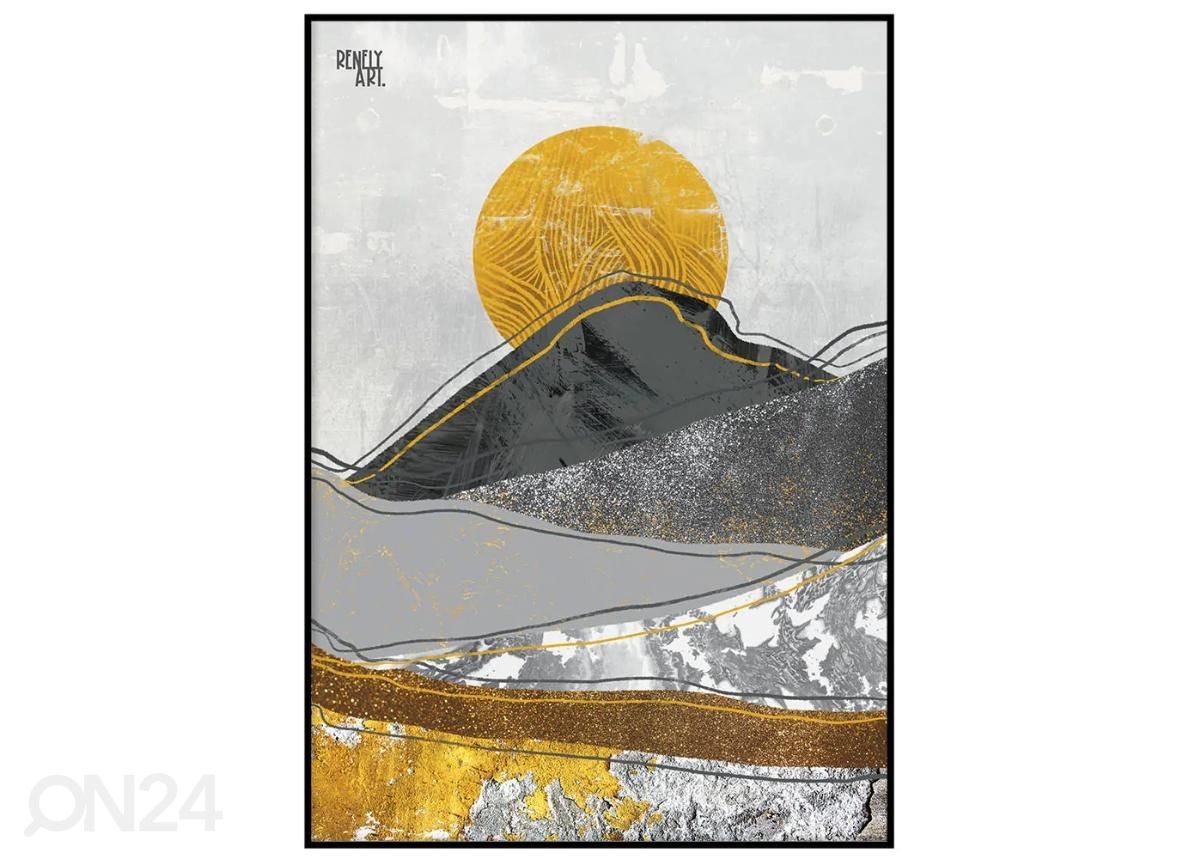 Seinäjuliste Tasapaino 70x100 cm kuvasuurennos