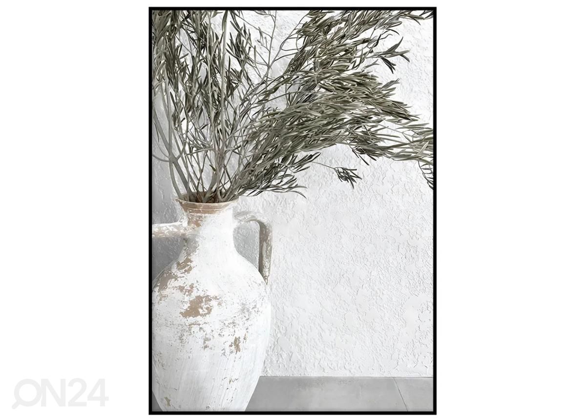 Seinäjuliste Välimeri I 21x30 cm kuvasuurennos