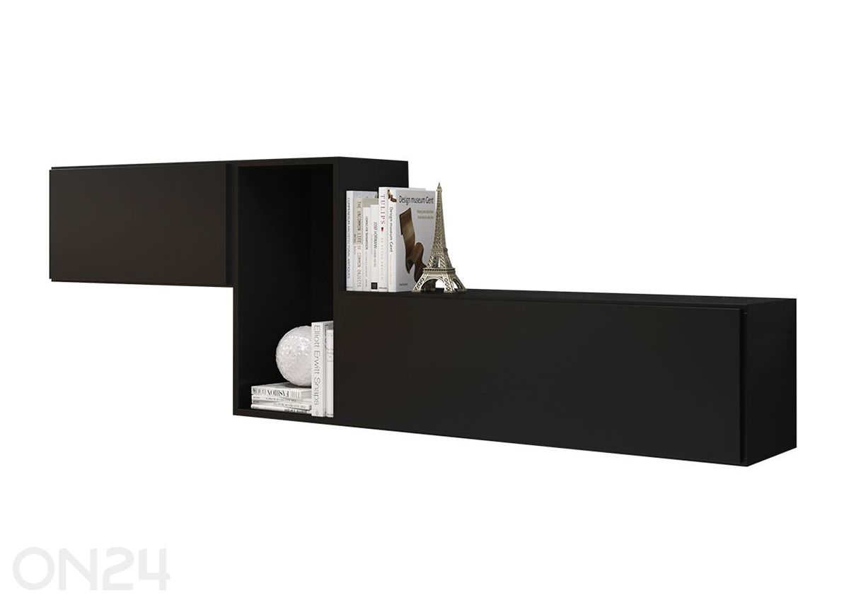 Seinäkaapit ja hylly kuvasuurennos