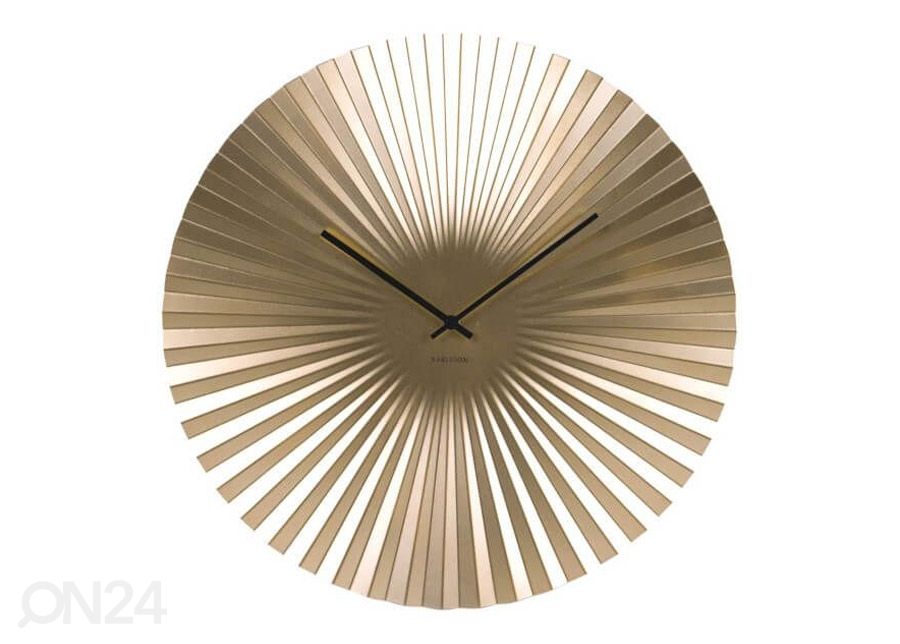 Seinäkello Karlsson Sensu Ø50 cm, kulta kuvasuurennos