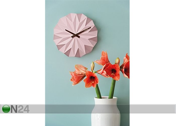 Seinäkello ORIGAMI kuvasuurennos