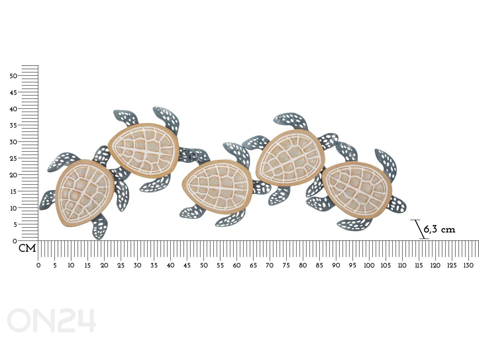 Seinäkoriste 43x111,5 cm kuvasuurennos mitat