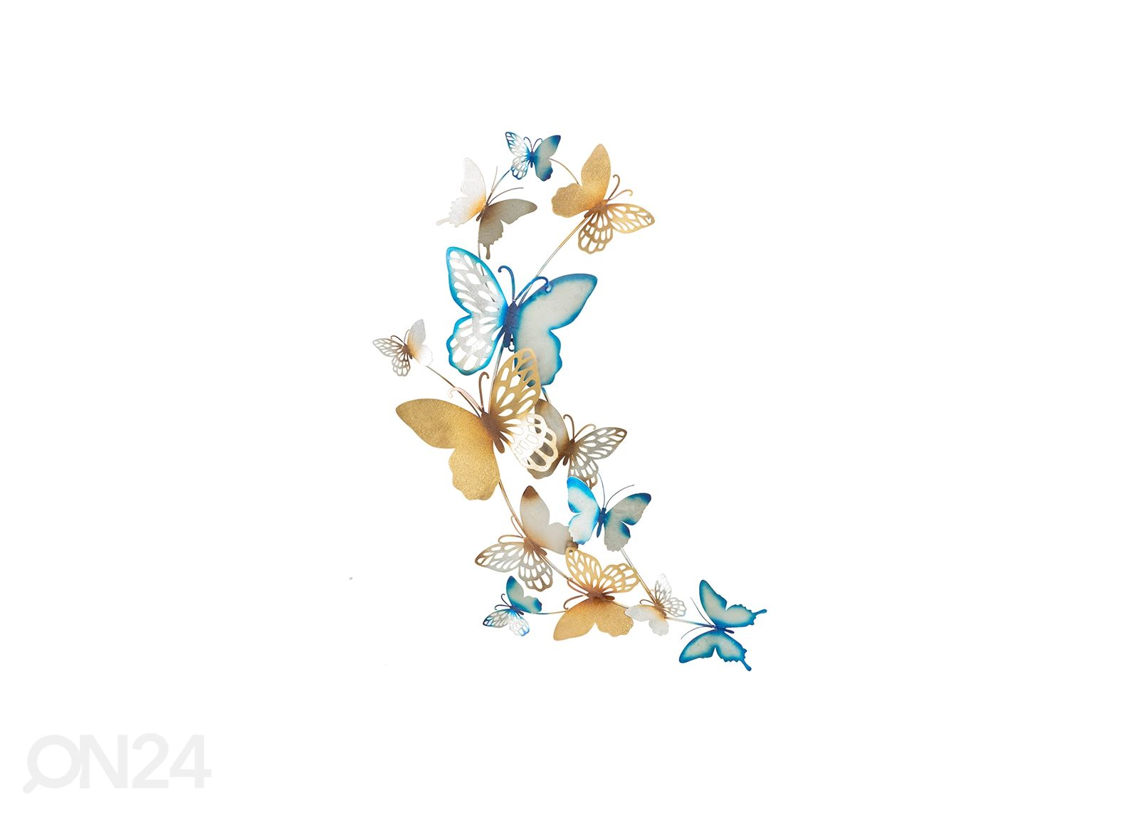 Seinäkoriste Butterflies 59,5x111,5 cm kuvasuurennos