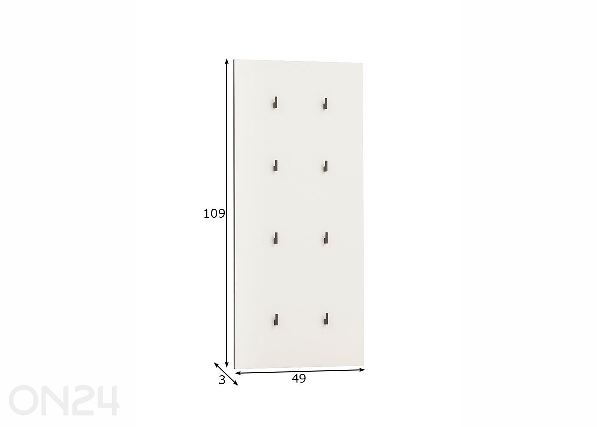 Seinänaulakko Alexa kuvasuurennos mitat