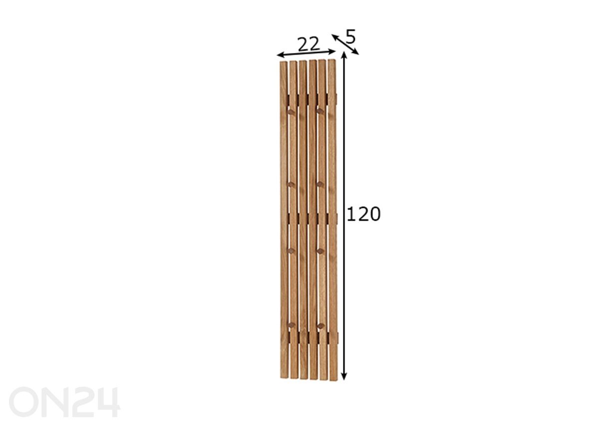 seinänaulakko Alwar kuvasuurennos mitat