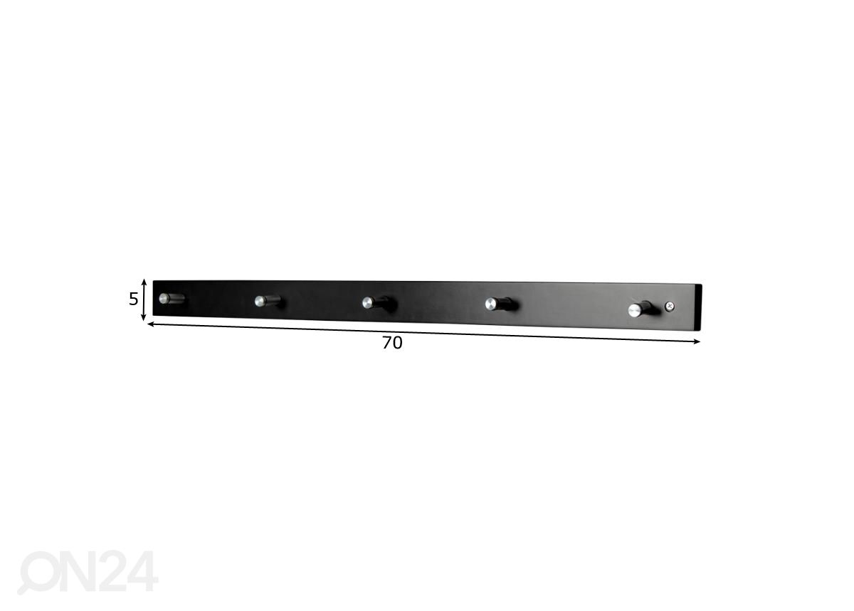 Seinänaulakko Palmi 70 cm kuvasuurennos mitat