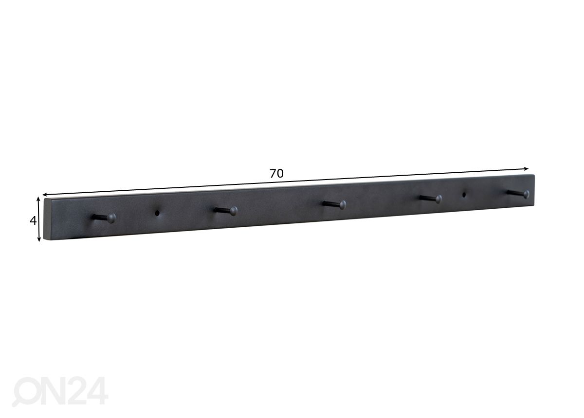 Seinänaulakko Skagen 70 cm kuvasuurennos mitat