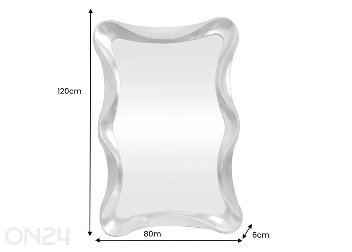 Seinäpeili Alice kuvasuurennos mitat