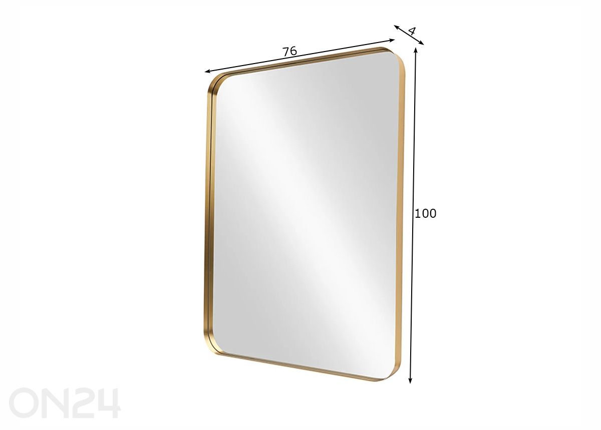 Seinäpeili Amsterdam kuvasuurennos mitat