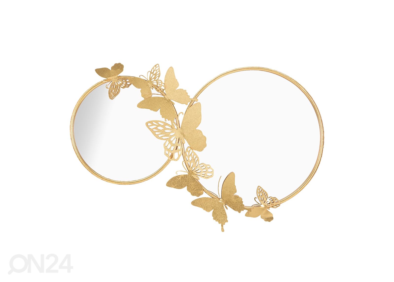 Seinäpeili Double Farfalle 81x52,5 cm kuvasuurennos
