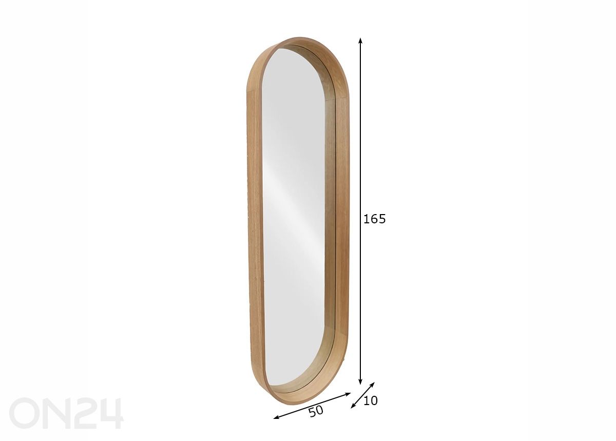 Seinäpeili Portrait kuvasuurennos