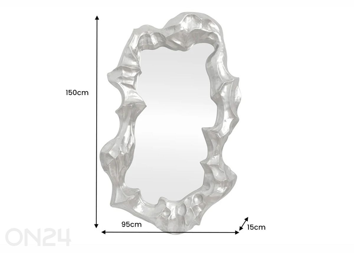 Seinäpeili Venetia kuvasuurennos mitat