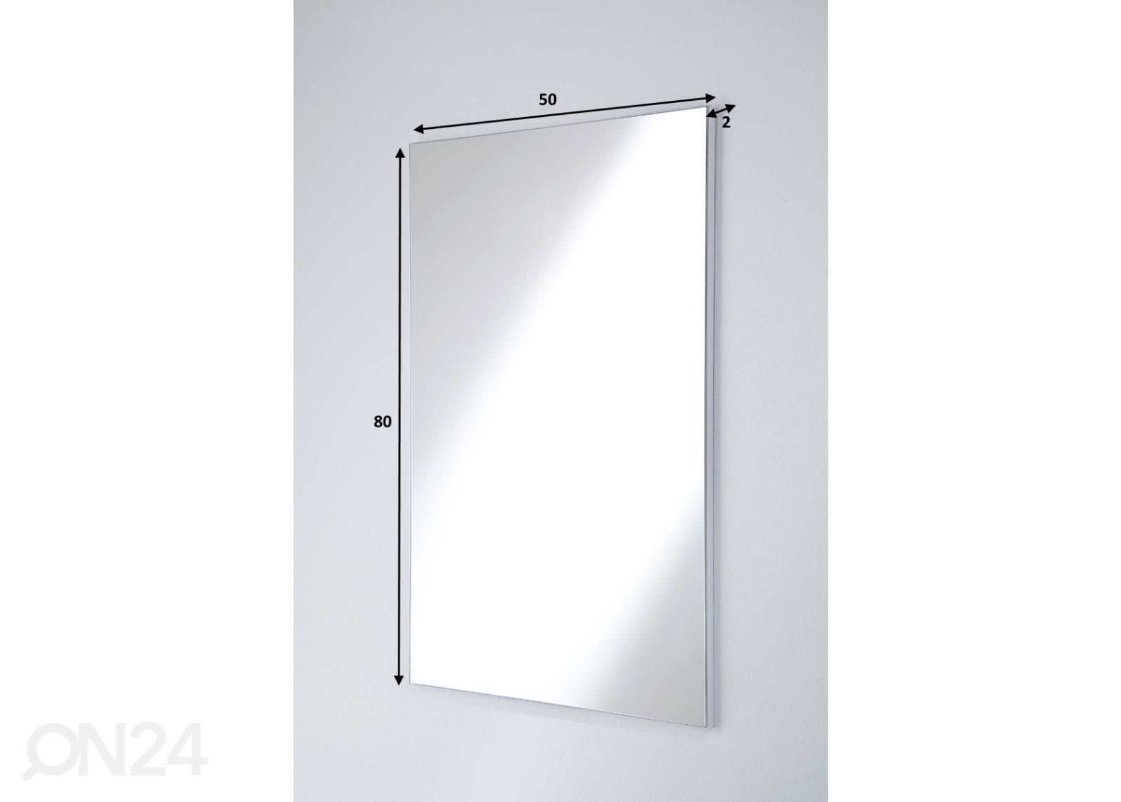 Seinäpeili Vicenza 50x80 kuvasuurennos mitat