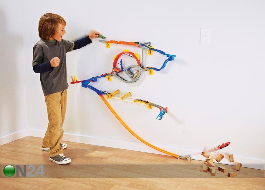 Seinärata HOT WHEELS kuvasuurennos