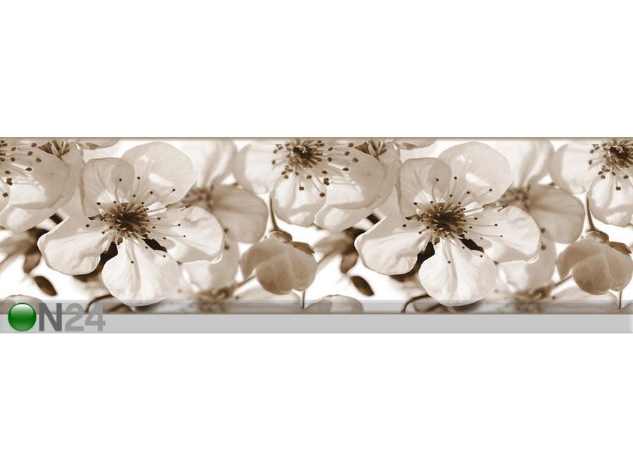 Seinätarra Apple blossom 14x500 cm kuvasuurennos