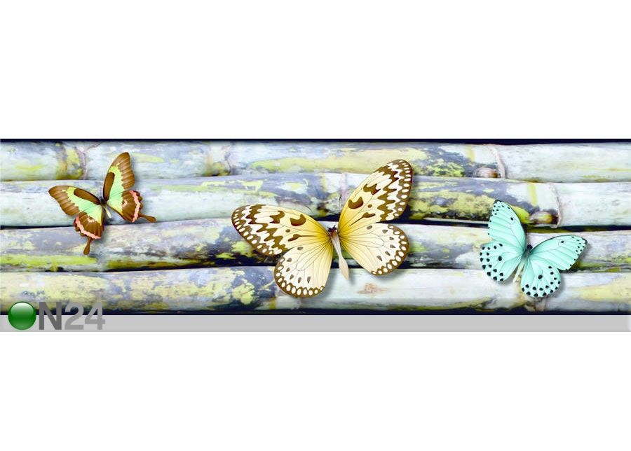 Seinätarra Butterflies 14x500 cm kuvasuurennos