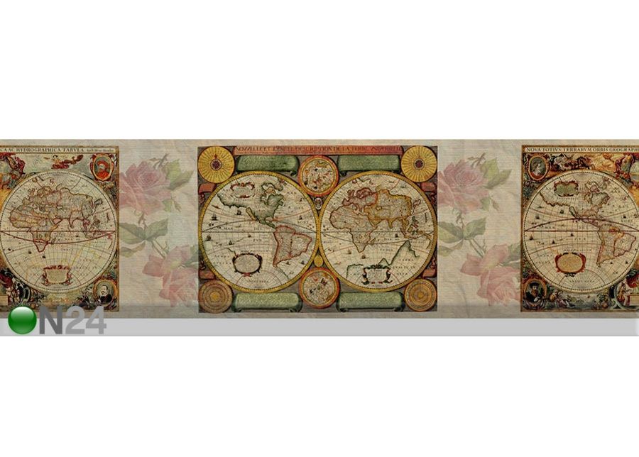 Seinätarra Map 14x500 cm kuvasuurennos