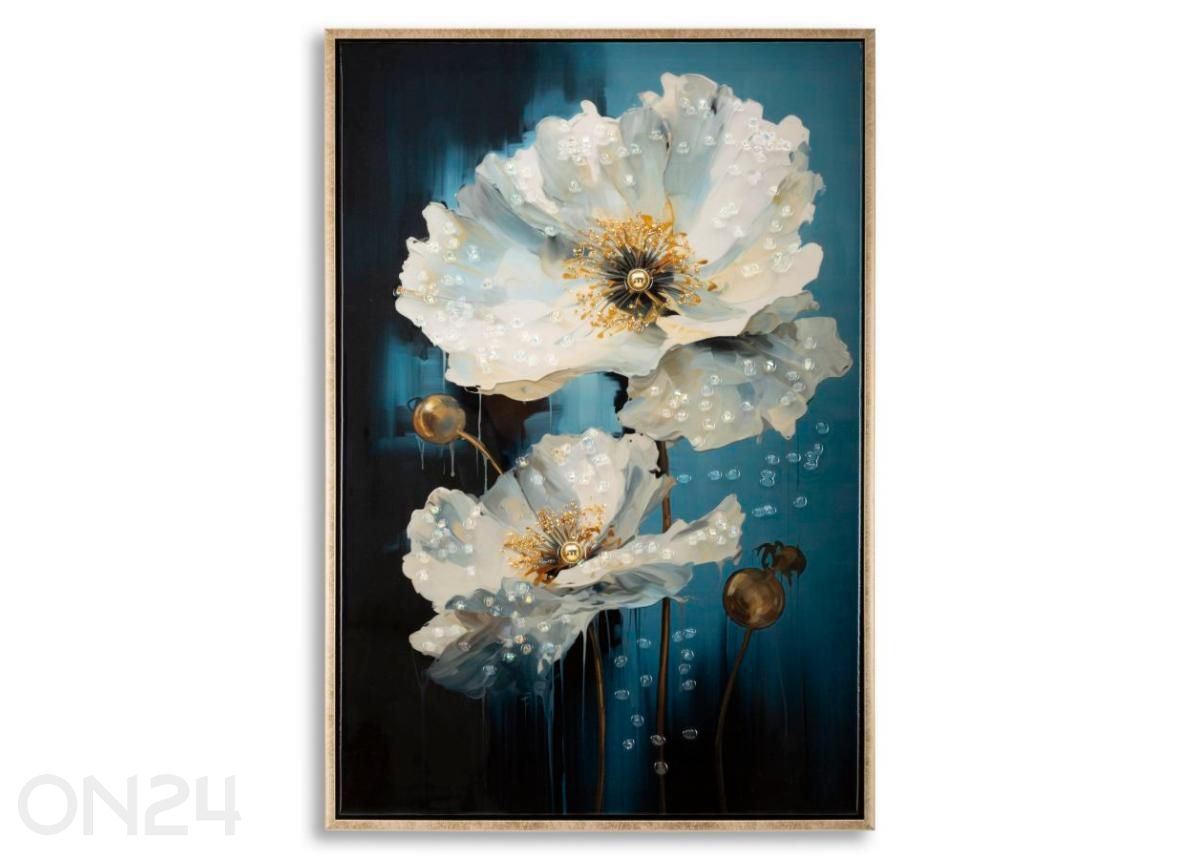 Seinätaulu Narcy 42x62 cm, sininen/valkoinen kuvasuurennos
