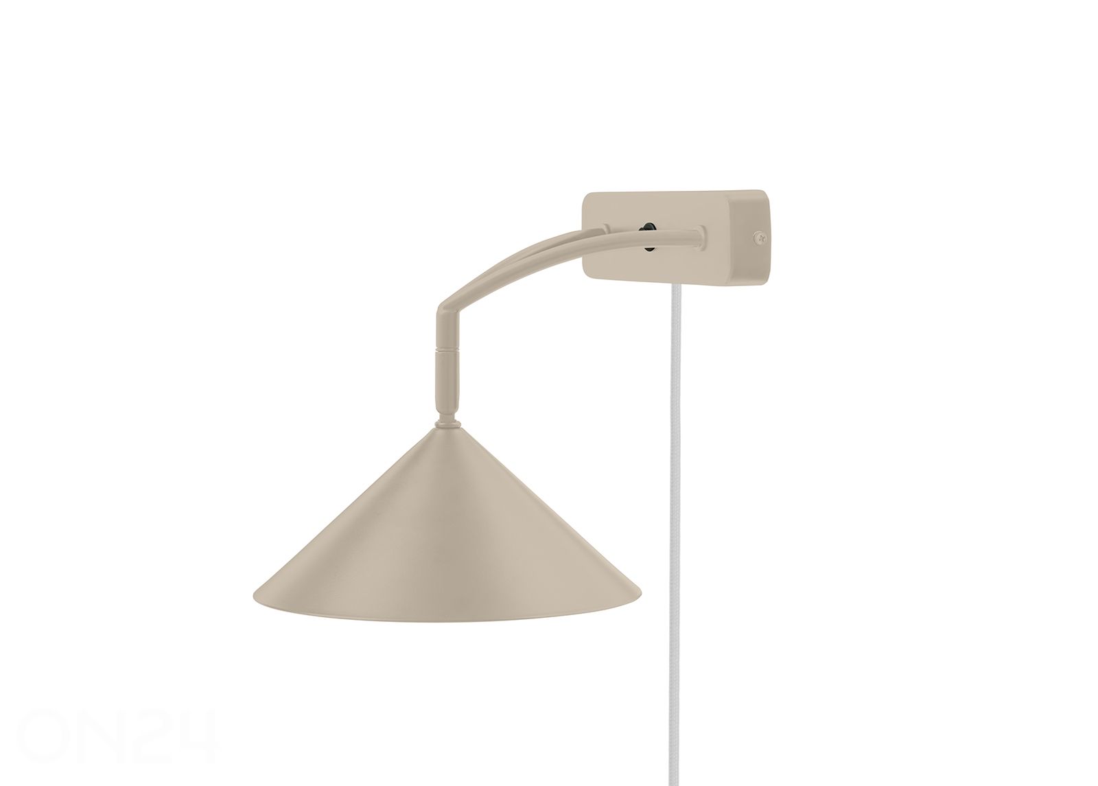 Seinävalaisin Curve, beige kuvasuurennos