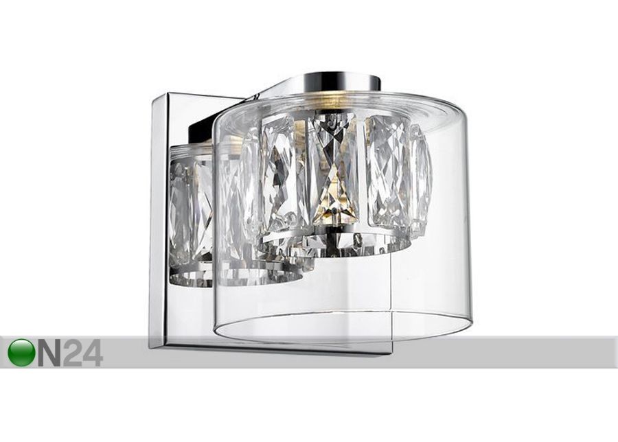 Seinävalaisin Gem Chrome LED kuvasuurennos