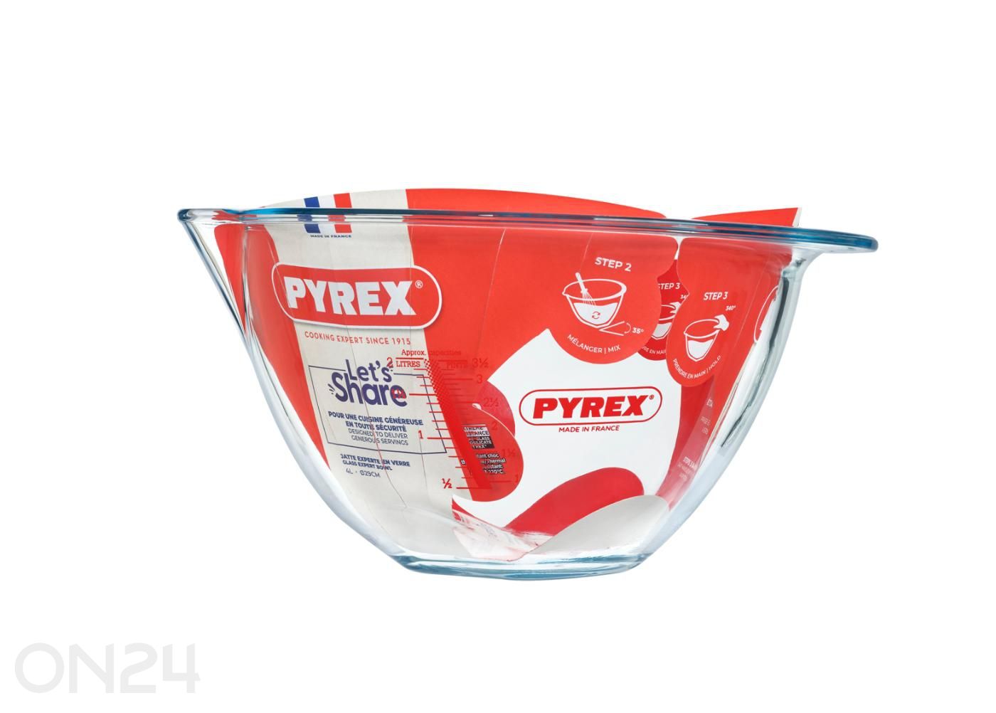 Sekoituskulho Pyrex Expert 4 L, Ø 29 cm kuvasuurennos