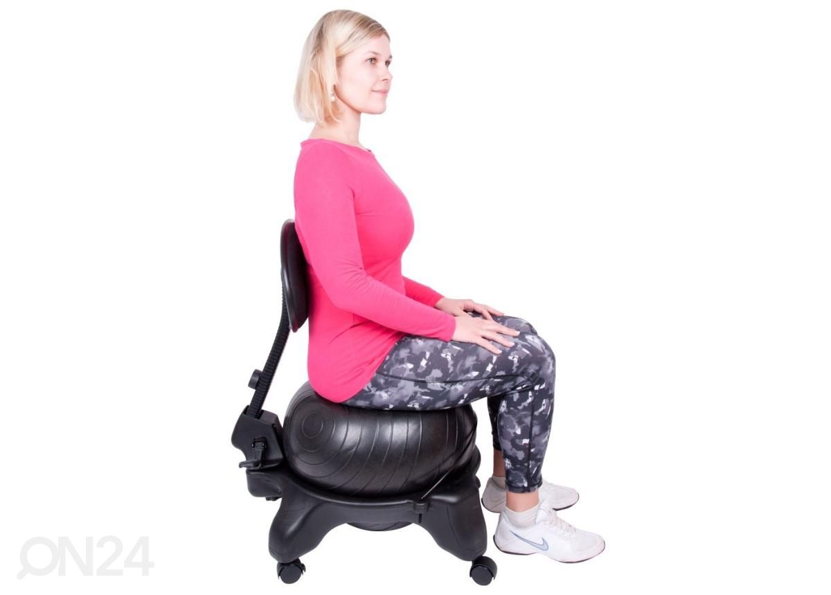 Selkänojallinen konttorituoli G-Chair inSPORTline kuvasuurennos