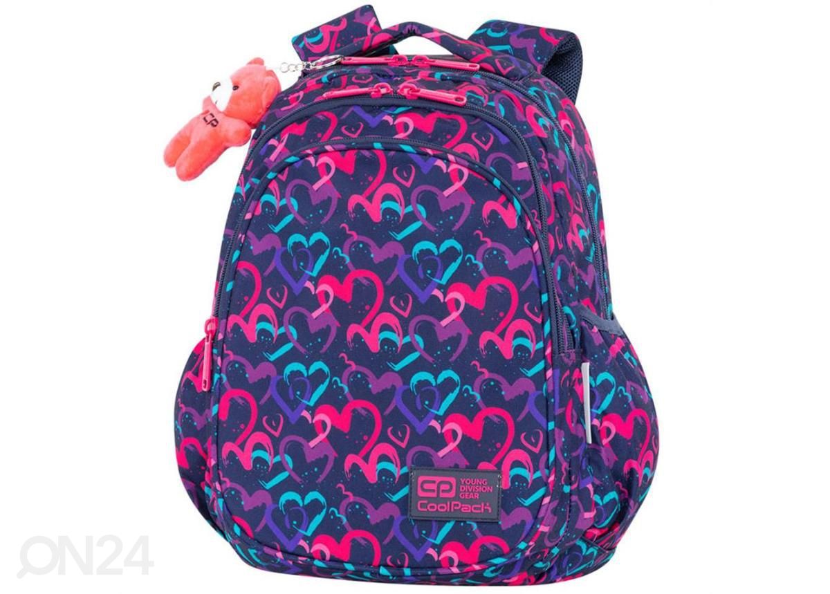Selkäreppu CoolPack Jerry Drawing Hearts 21 L kuvasuurennos