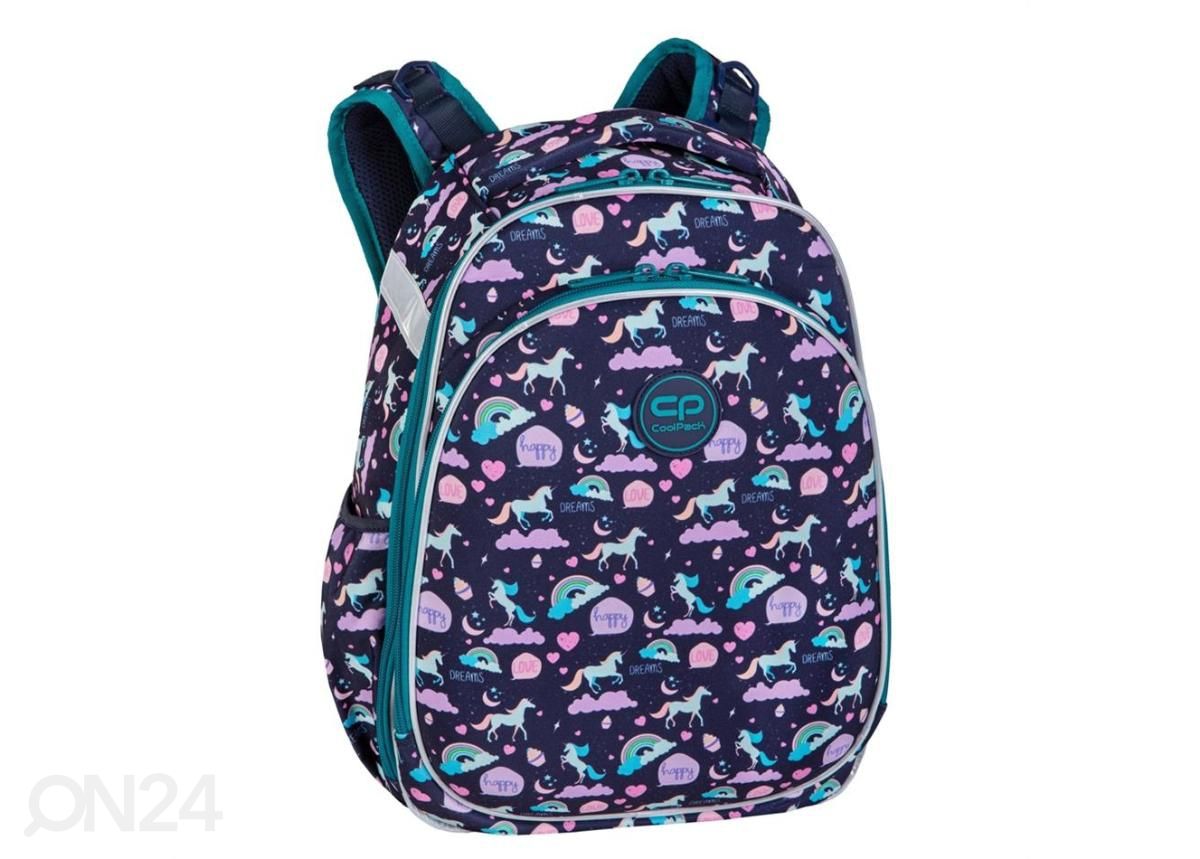 Selkäreppu CoolPack Turtle Happy Unicorn 25 L kuvasuurennos