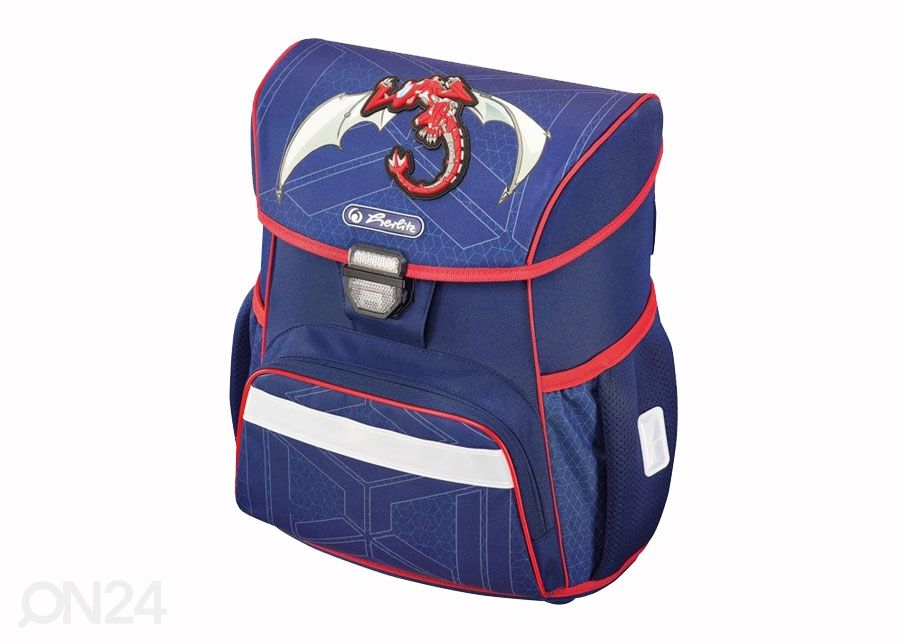 Selkäreppu Herlitz Loop Red Robo Dragon kuvasuurennos