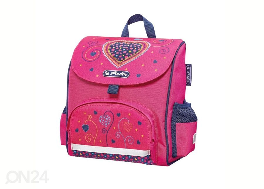 Selkäreppu Herlitz Mini softbag Pink Hearts kuvasuurennos