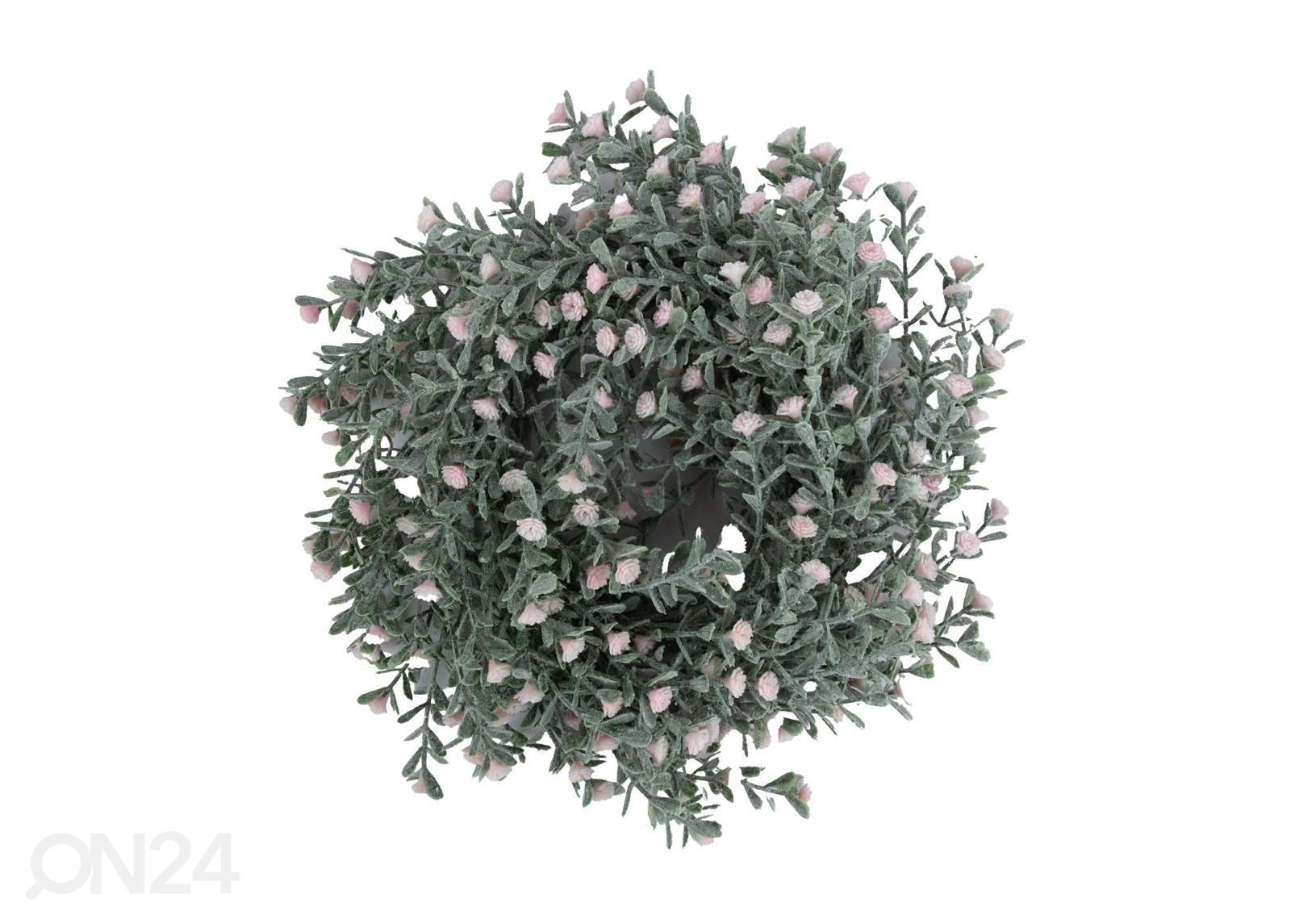 Seppele Flowerly, Ø 24 cm, vaaleanpunaiset kukat kuvasuurennos