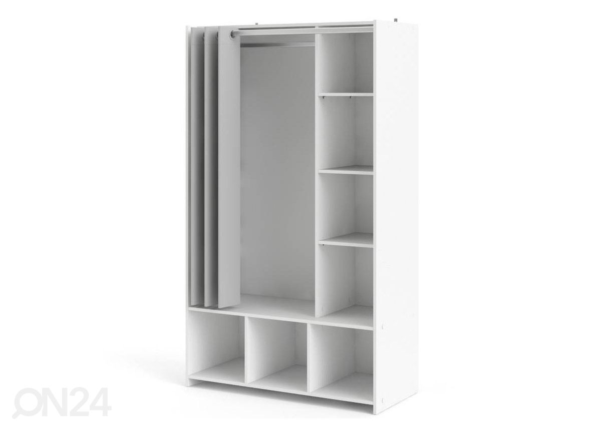 Siirrettävä vaatekaappi Kit 105 cm kuvasuurennos