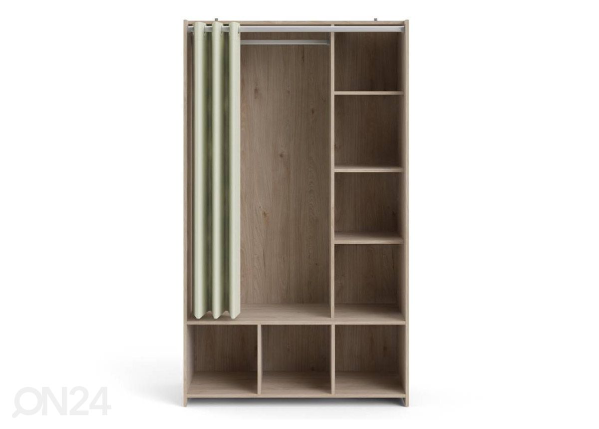 Siirrettävä vaatekaappi Kit 105 cm kuvasuurennos
