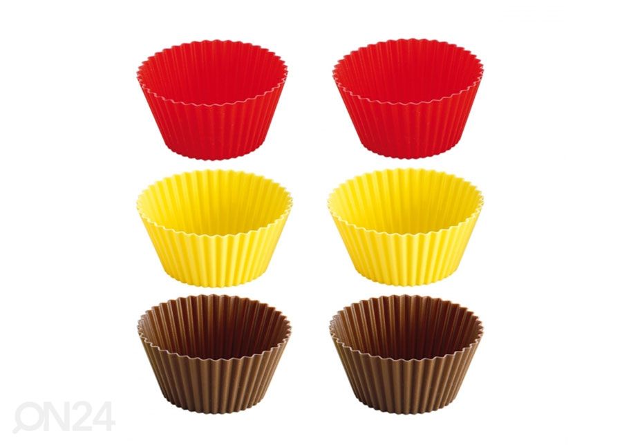Silikoniset muffinsimuotit Tescom kuvasuurennos