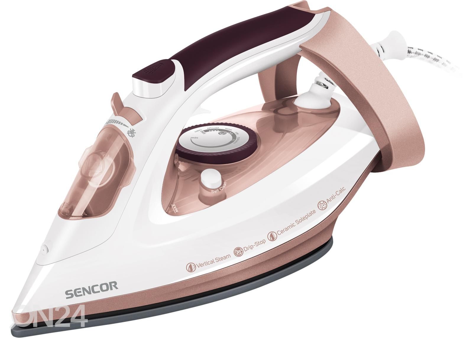 Silitysrauta Sencor SSI3520RS kuvasuurennos