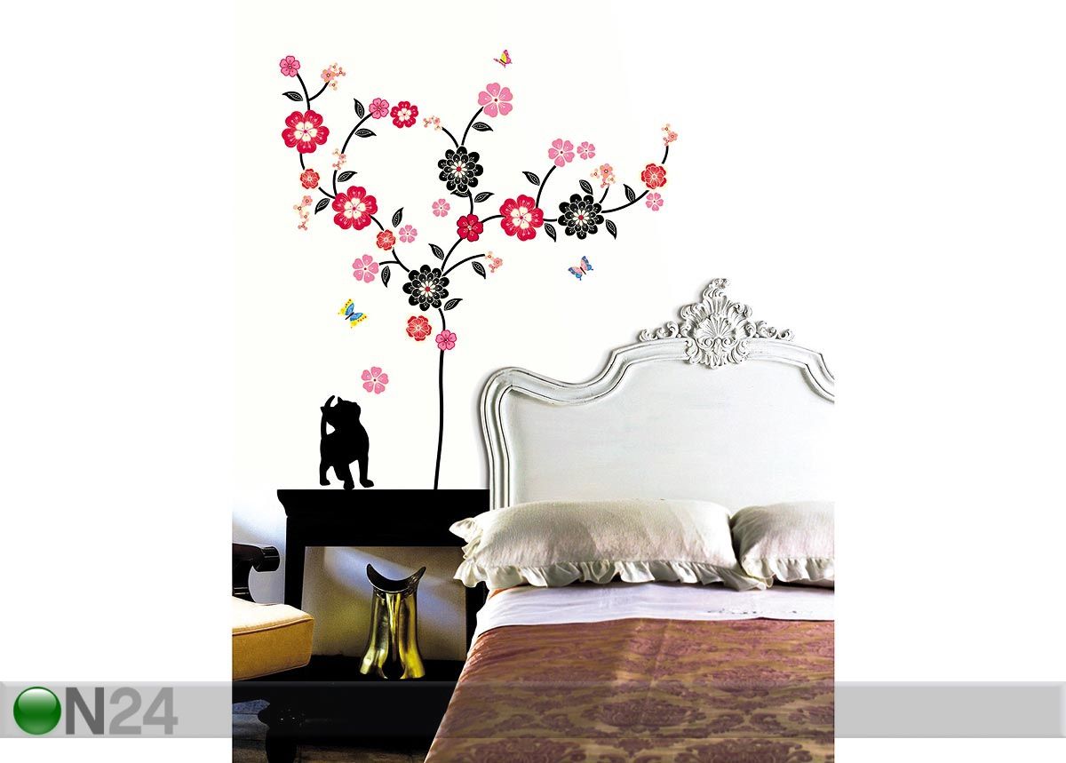 Sisustustarra KUKKAPUU kuvasuurennos