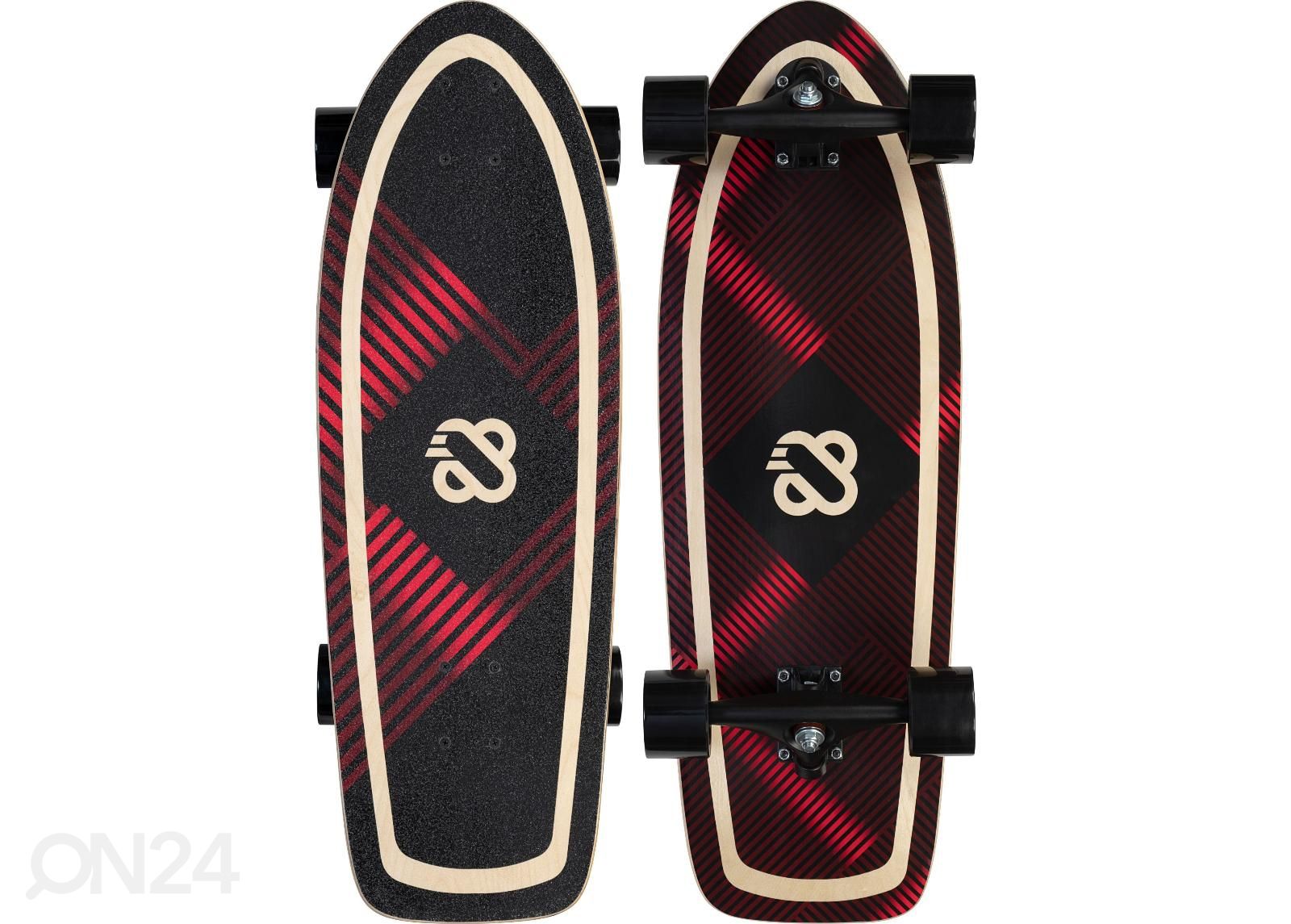 Skeittilauta longboard Cruiser Kick Tail 32" - Wicker Weaver Nijdam kuvasuurennos