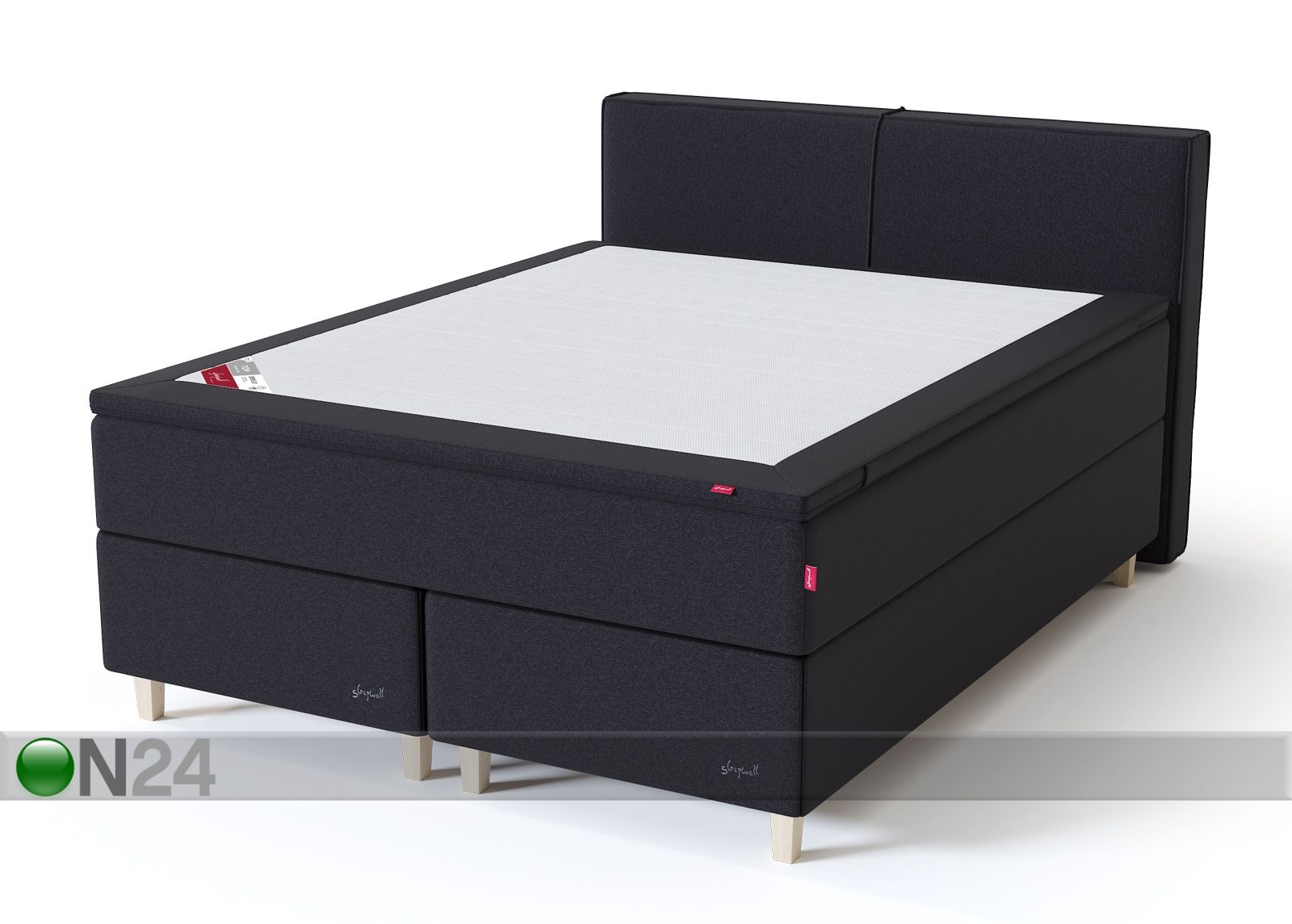 Sleepwell BLACK Air-Pocket jenkkisänky pehmeä/pehmeämpi 160x200 cm kuvasuurennos