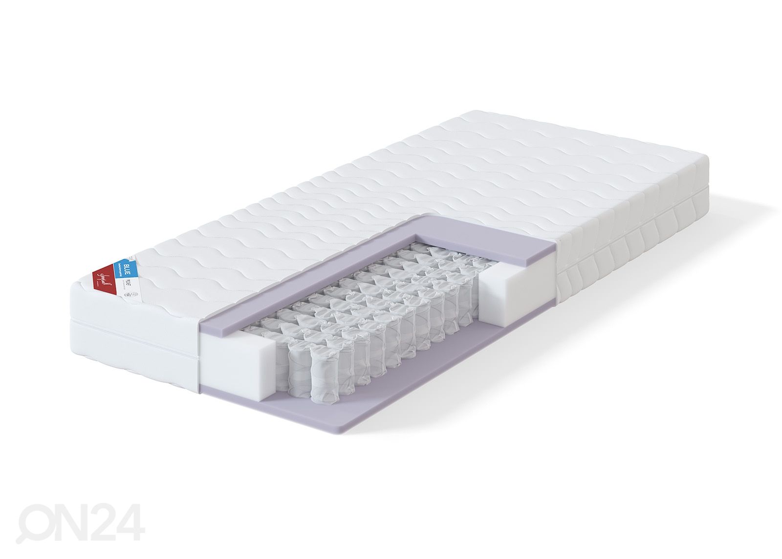 Sleepwell joustinpatja BLUE POCKET 90x200 cm kuvasuurennos