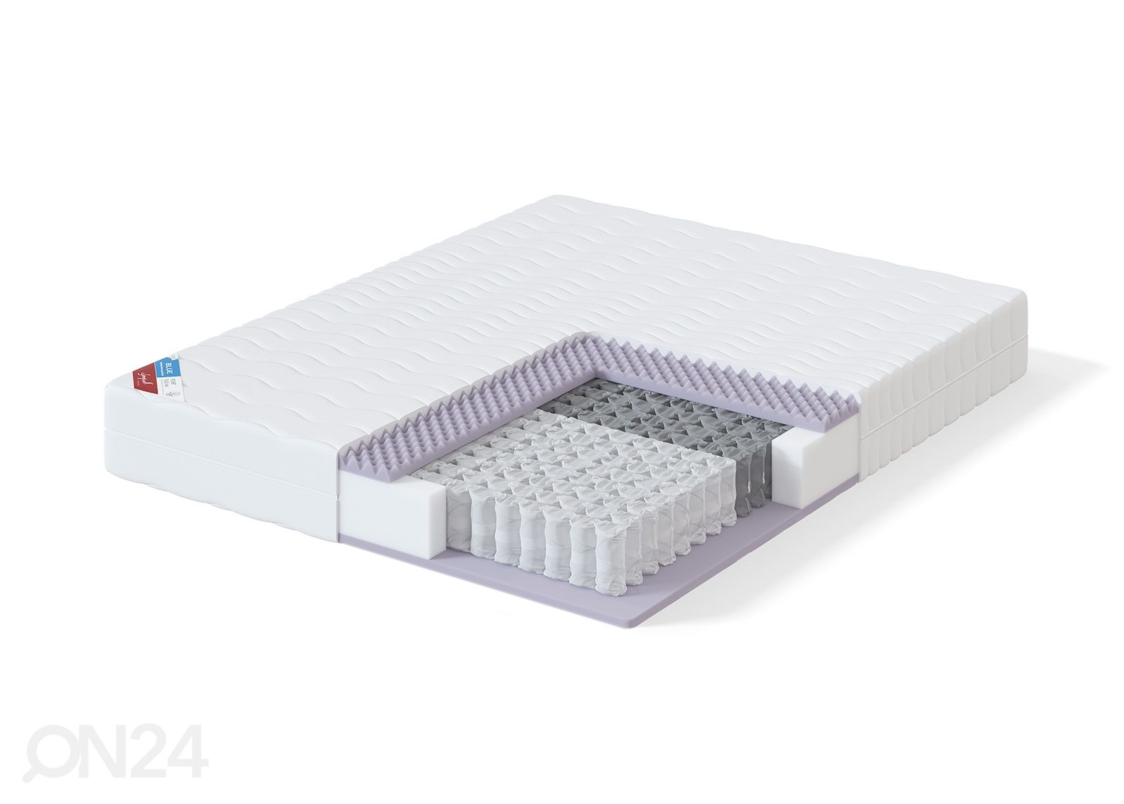 Sleepwell joustinpatja BLUE POCKET PLUS 180x200 cm kuvasuurennos