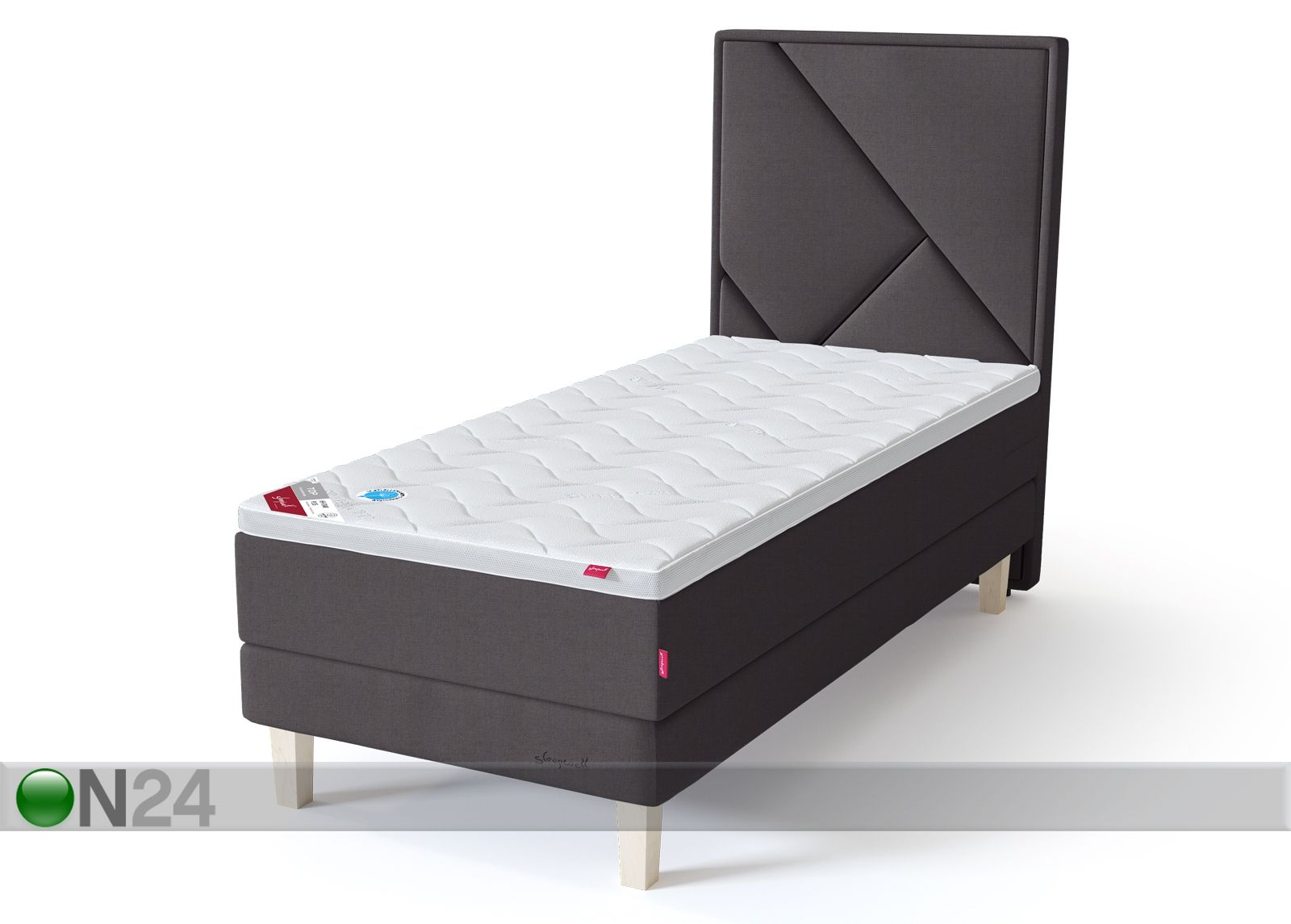 Sleepwell RED jenkkisänky pohjarungolla jäykkä 80x200 cm kuvasuurennos