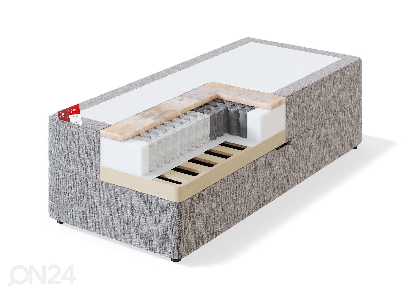Sleepwell runkosänky RED POCKET STORAGE 90x200 cm kuvasuurennos